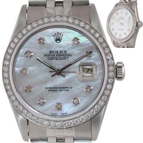 how to clean diamond bezel on rolex datejust|36mm rolex datejust diamond bezel.